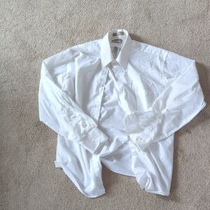 Classic White Men's Shirt